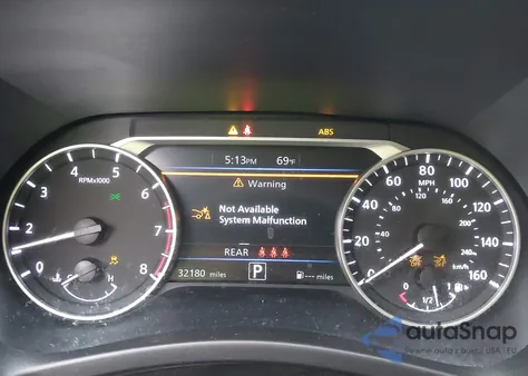 2021 Nissan Sentra Sv Xtronic Cvt z USA, uszkodzony, nr VIN 3N1AB8CV5MY256816